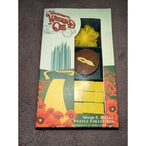NIB~The Wonderful Wizard of Oz Puzzle Collection Box Set
